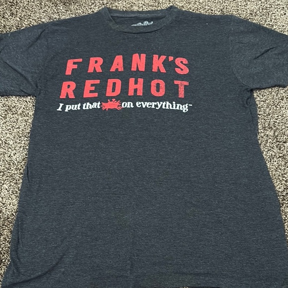 💚5 for $20💚Tee Luv Frank’s Red Hot - Picture 1 of 3